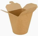 food box 1000ml brąz
